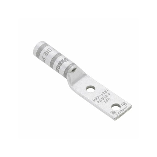 Panduit Two-Hole Compression Lug, 350 kcmil Max, 1 to 2 in Stud, Long Barrel, Copper, Blue LCCX350-12-6 - main